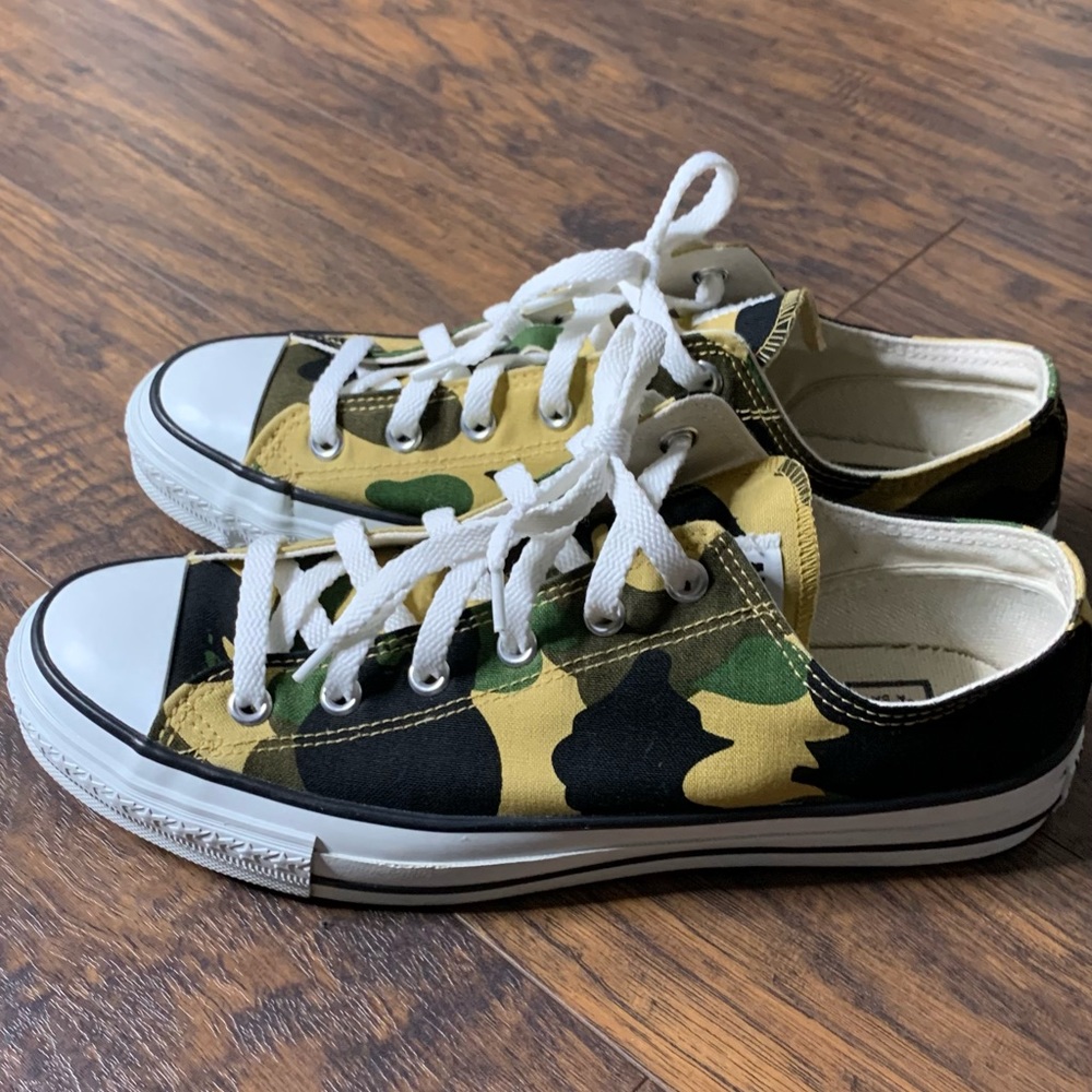 Bape Apesta low top, sz 10